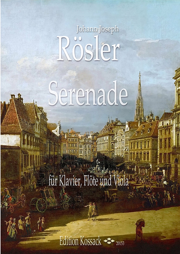 Serenade   für Klavier, Flöte und Viola    Partitur und Stimmen