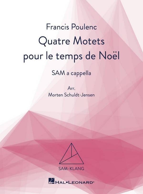 Quatre Motets pour le temps de Noël&nbsp;&nbsp;SAM a cappella&nbsp;&nbsp;Choral Score