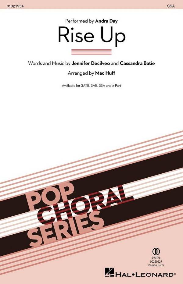 Rise Up  SSA  Choral Score