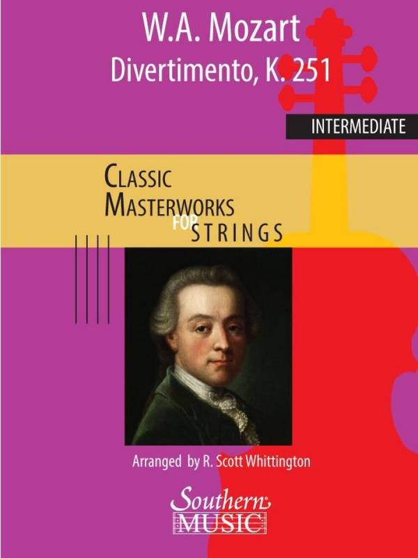 Divertimento from No. 11 in D, K. 251&nbsp;&nbsp;String Orchestra&nbsp;&nbsp;Set