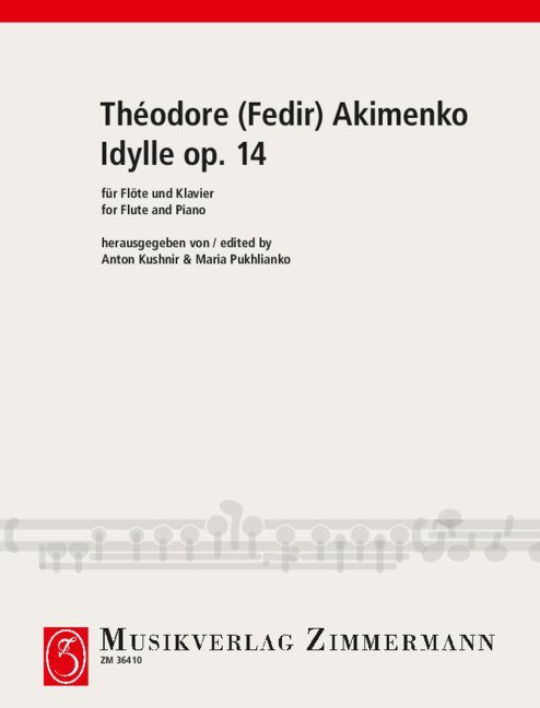 Idylle op. 14&nbsp;&nbsp;für Flöte und Klavier&nbsp;&nbsp; 