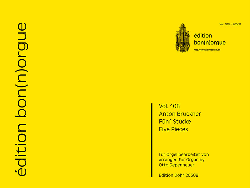 Fünf Stücke &nbsp;&nbsp;für Orgel&nbsp;&nbsp; 