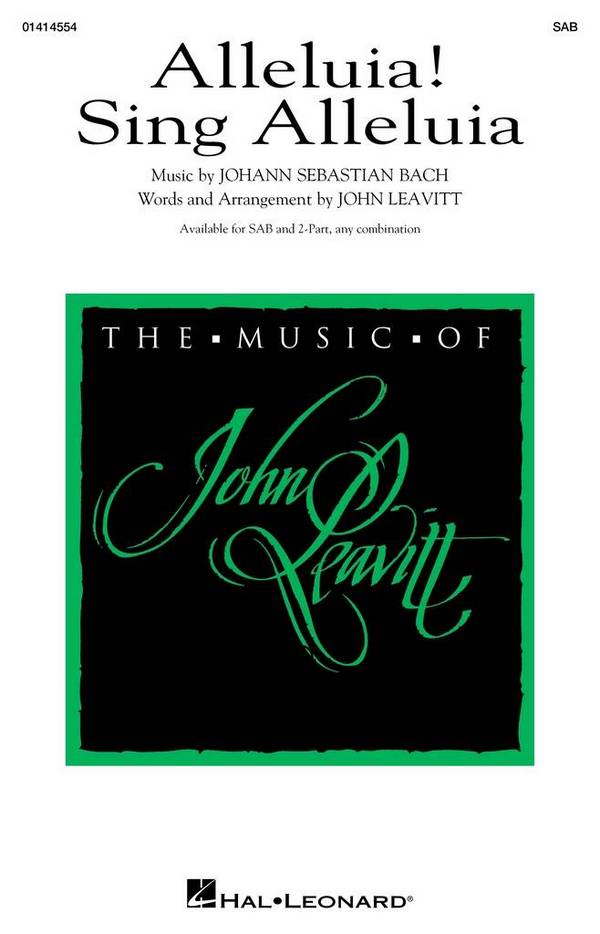 Alleluia! Sing Alleluia&nbsp;&nbsp;SAB&nbsp;&nbsp;Choral Score
