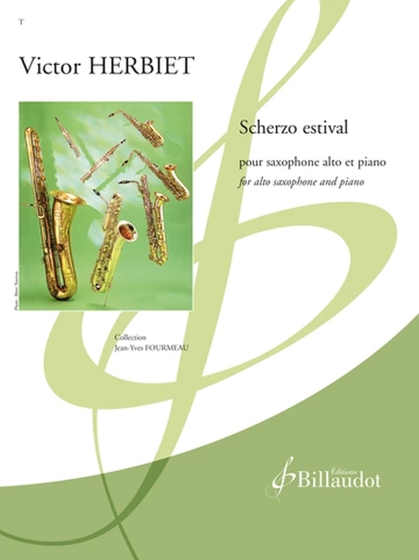 Scherzo estival&nbsp;&nbsp;pour saxophone alto et piano&nbsp;&nbsp;