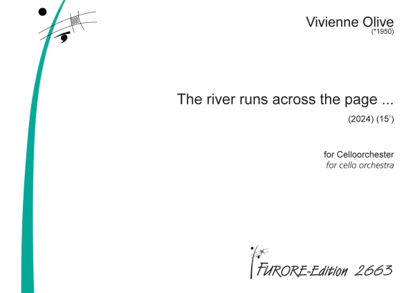 The River runs across the Page... (2024)&nbsp;&nbsp;für Cello-Orchester&nbsp;&nbsp;Partitur 