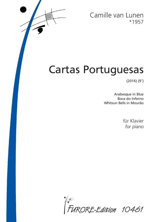 Cartas Portuguesas (2016)  für Klavier  