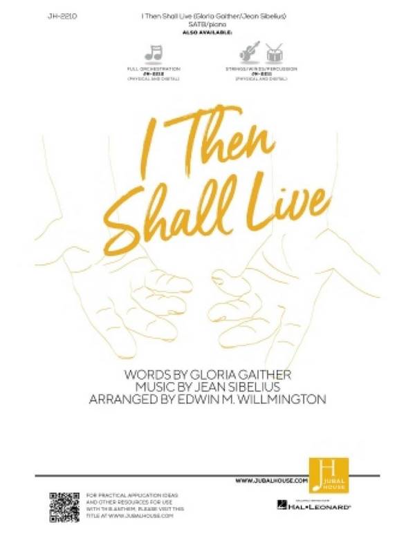 I Then Shall Live&nbsp;&nbsp;SATB&nbsp;&nbsp;Choral Score