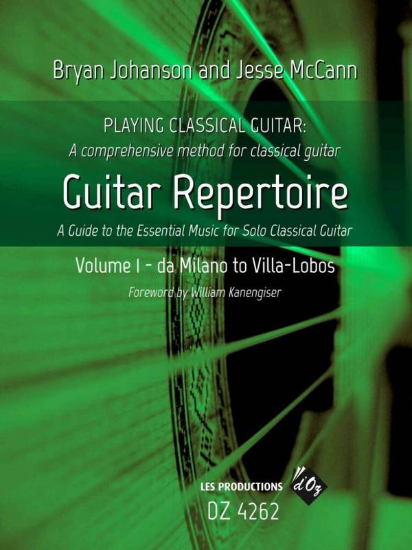 Guitar Repertoire, vol. 1&nbsp;&nbsp;Guitar&nbsp;&nbsp;Book