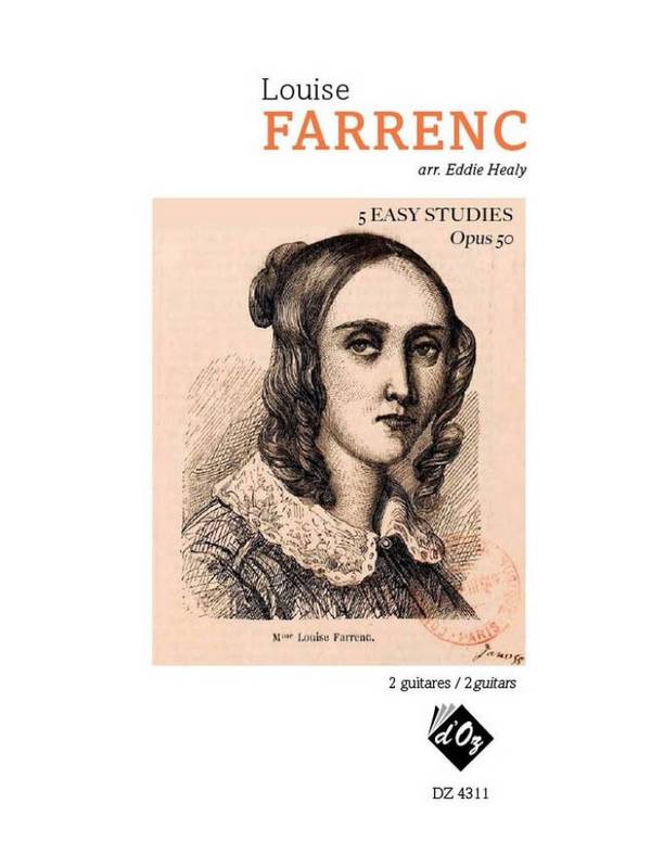 5 Easy Studies op. 50  pour 2 guitares  partition