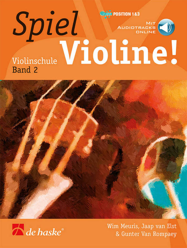 Spiel Violine Band 2 (+Online-Audio)&nbsp;&nbsp;für Violine&nbsp;&nbsp;
