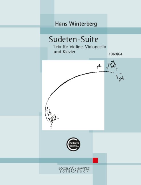 Sudeten-Suite (1963/64)  für Violine, Violoncello und Klavier  Partitur und Stimmen