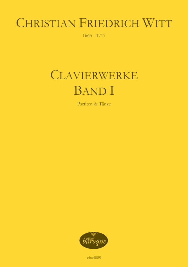 Clavierwerke Band 1 (Partiten & Tänze)  für Klavier  