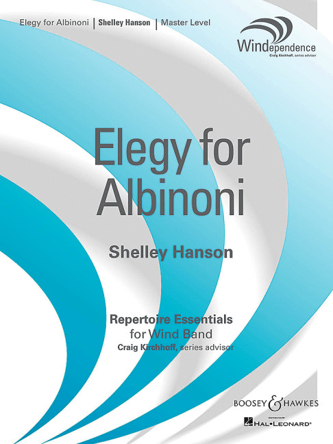 Elegy for Albinoni Master Level&nbsp;&nbsp;Blasorchester&nbsp;&nbsp;Partitur