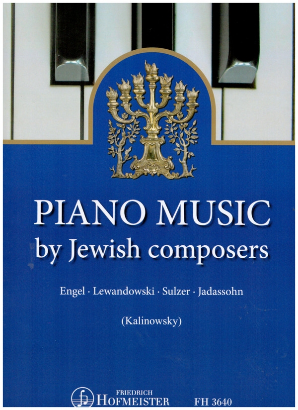 Piano Music by Jewish composers  for piano  