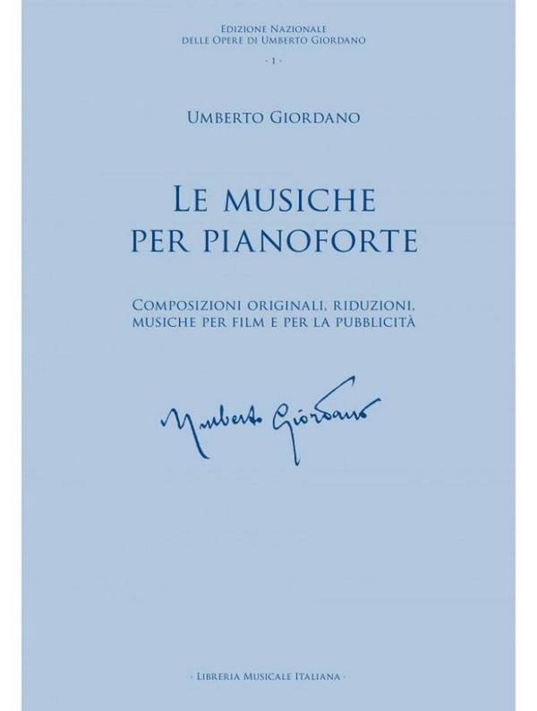 Le musiche per pianoforte     
