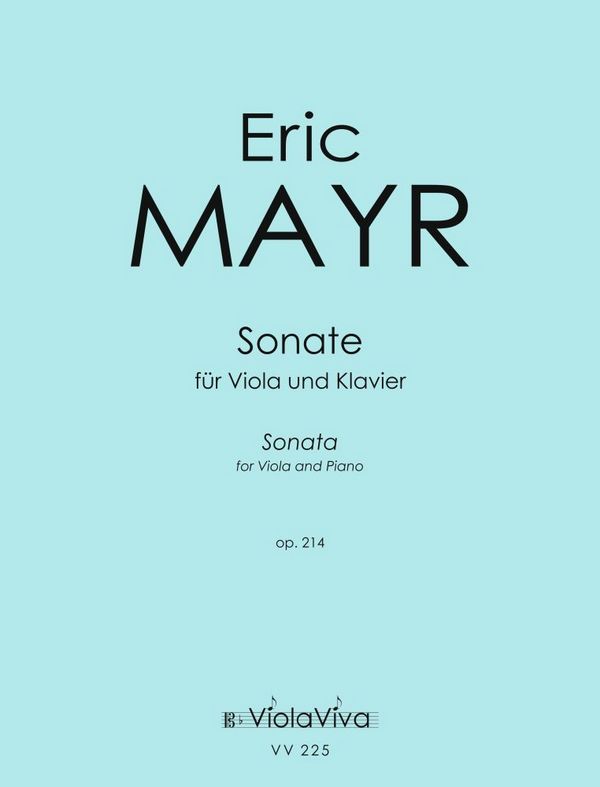 Sonate, für Bratsche und Klavier  Viola, Piano  Partitur und Stimme
