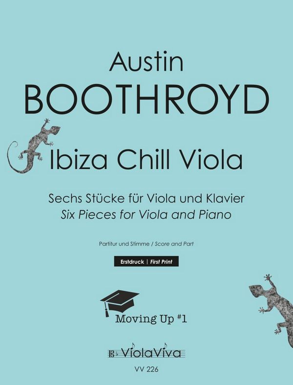Ibiza Chill, für Bratsche und Klavier  Viola, Piano  Partitur und Violastimme