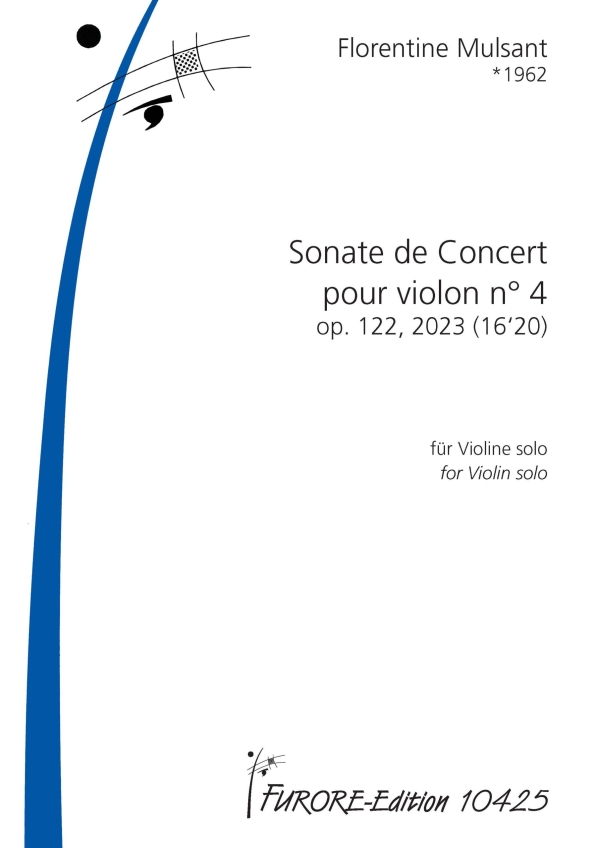 Sonate de Concert no.4 op.122  für Violine solo  