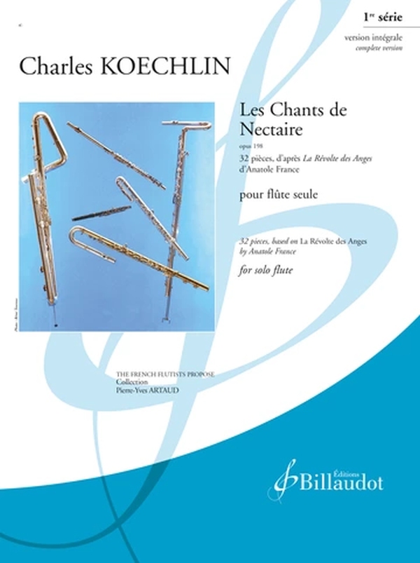 Les Chants de Nectaire op.199 Vol. 2&nbsp;&nbsp;pour flute seule&nbsp;&nbsp;