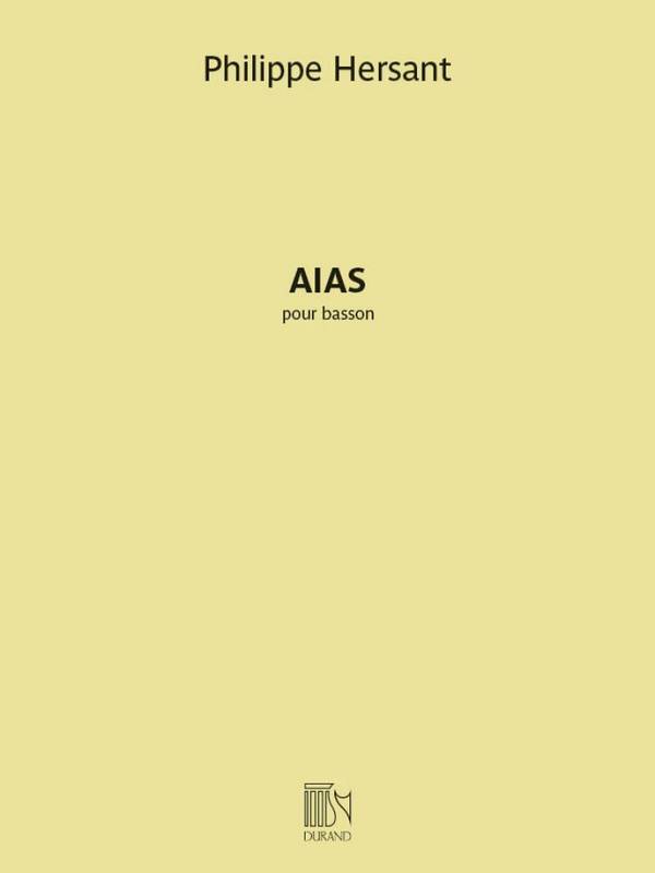 Aias  Fagott Solo  Libro [tapa blanda]