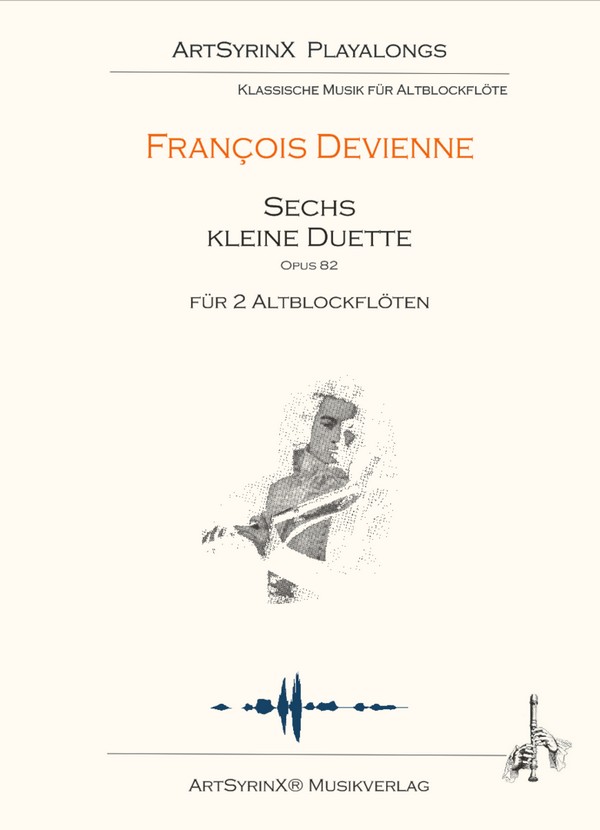 6 kleine Duette  für 2 Altblockflöten mit CD  Spielpartitur mit CD