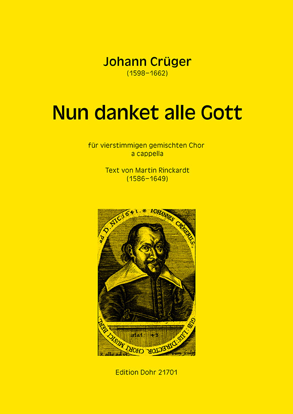 Nun danket alle Gott    für gem Chor a cappella  Chorpartitur