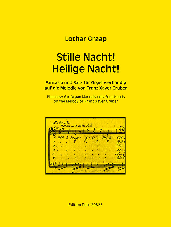Stille Nacht! Heilige Nacht!   für Orgel vierhändig    