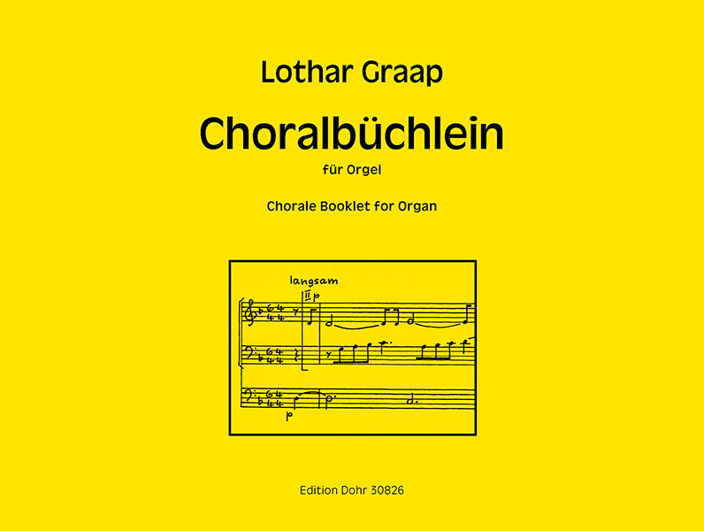 Choralbüchlein&nbsp;&nbsp;für Orgel&nbsp;&nbsp; 