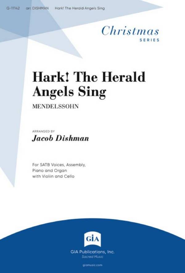 Hark! The Herald Angels Sing&nbsp;&nbsp;Gemischter Chor mit Ensemble&nbsp;&nbsp;Chorpartitur