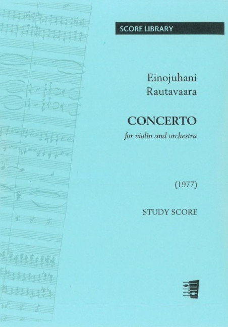 Concerto  for violin and orchestra  study score