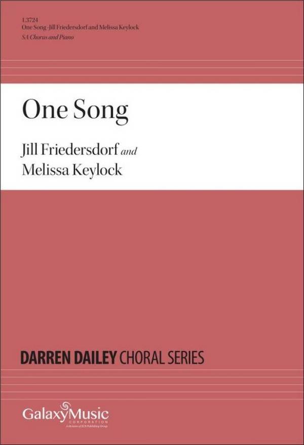 One Song&nbsp;&nbsp;Frauenchor mit Klavier/Orgel&nbsp;&nbsp;Chorpartitur