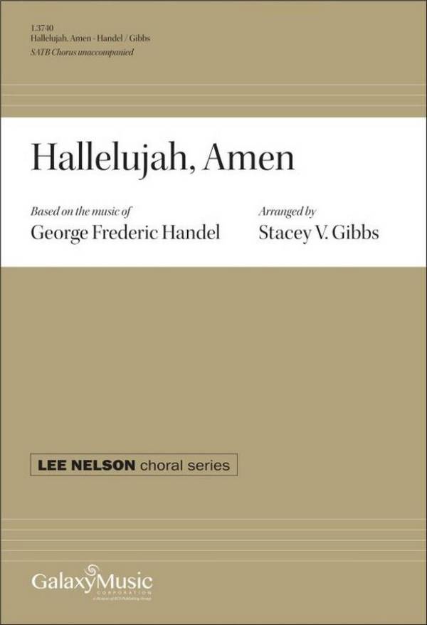 Hallelujah, Amen&nbsp;&nbsp;Gemischter Chor A cappella&nbsp;&nbsp;Chorpartitur
