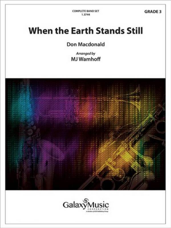 When The Earth Stands Still&nbsp;&nbsp;Blasorchester&nbsp;&nbsp;Partitur