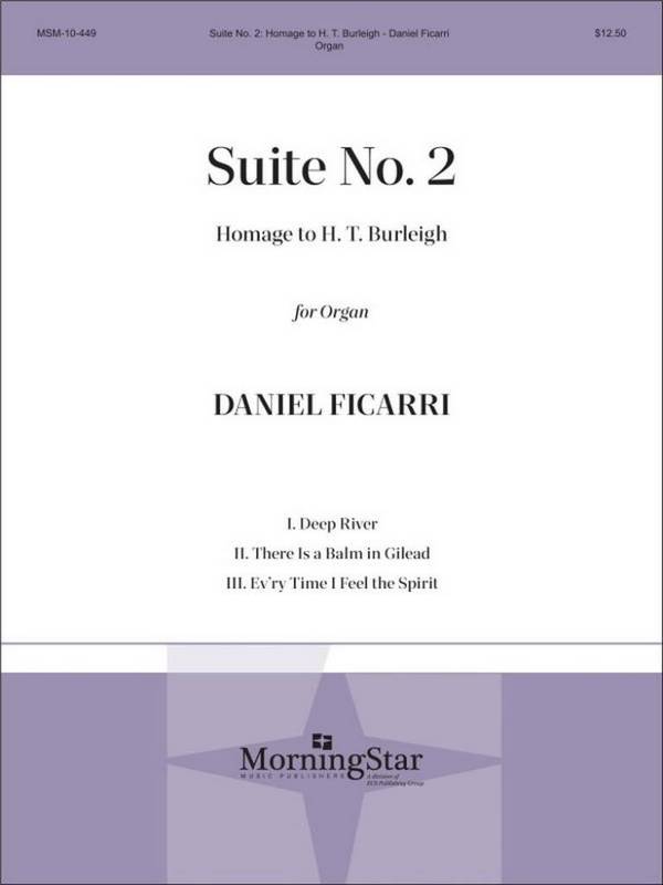 Suite No. 2&nbsp;&nbsp;Orgel&nbsp;&nbsp;Buch