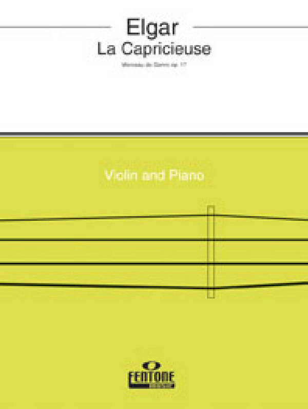 La Capricieuse Op.17  Violine  Buch