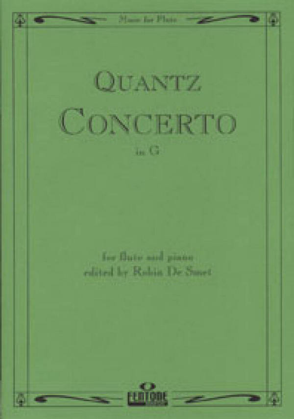 Concerto in G  Flöte  Buch