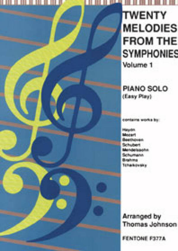 Twenty Melodies from the Symphonies Volume 1&nbsp;&nbsp;Klavier&nbsp;&nbsp;Buch