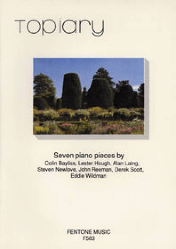 Topiary&nbsp;&nbsp;Klavier&nbsp;&nbsp;Buch