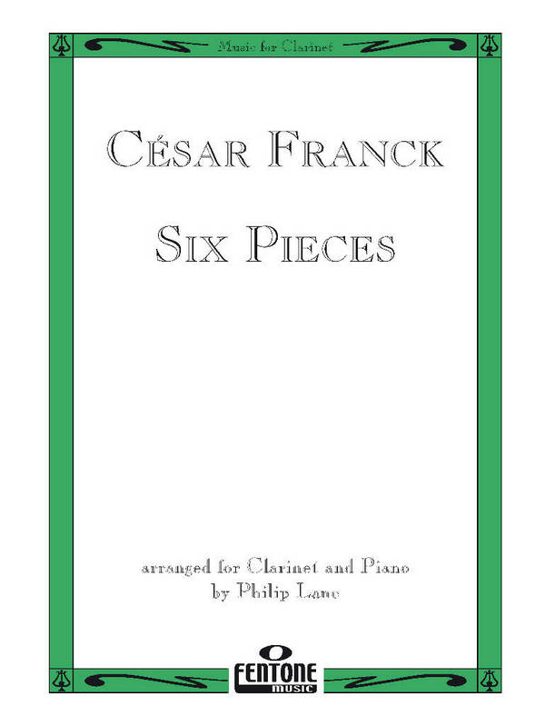 Six Pieces  Klarinette  Buch