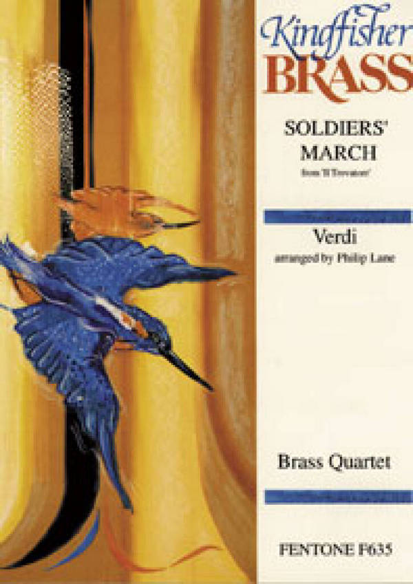 Soldiers' March&nbsp;&nbsp;Blechbläserquartett&nbsp;&nbsp;Partitur + Stimmen