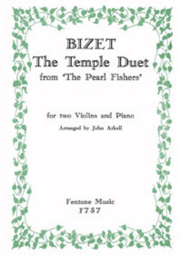 Temple Duet  Violine  Buch