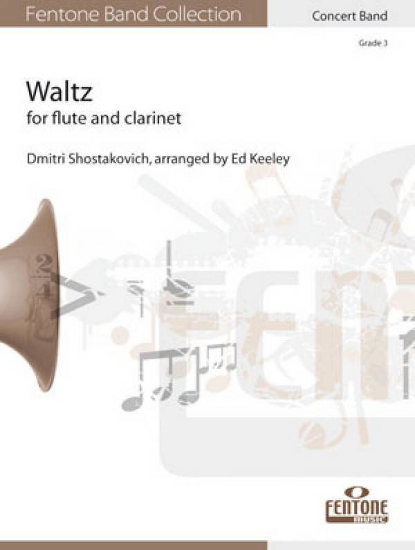 Waltz&nbsp;&nbsp;Concert Band/Harmonie, Flute and Clarinet&nbsp;&nbsp;Partitur