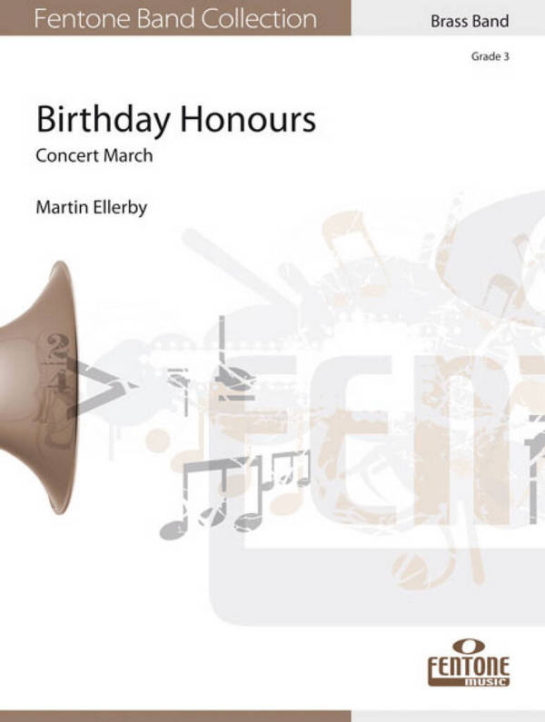 Birthday Honours  Brass Band  Partitur