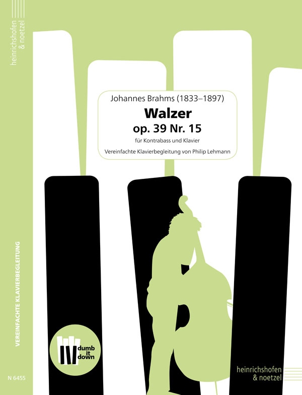 Walzer op.35, 15  (+QR-Codes)&nbsp;&nbsp;für Kontrabass und Klavier&nbsp;&nbsp; 