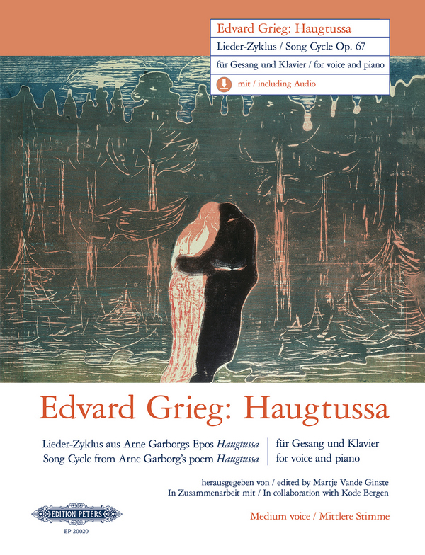 Haugtussa (Lieder-Zyklus / Song Cycle op.67)&nbsp;&nbsp;für mittlere Singstimme und Klavier&nbsp;&nbsp; 