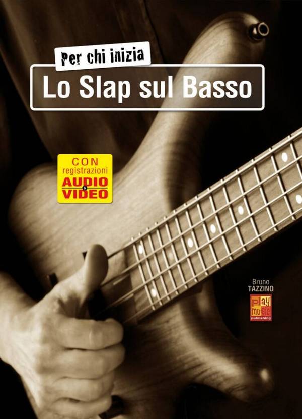 Per chi inizia lo slap sul basso&nbsp;&nbsp;Bassgitarre&nbsp;&nbsp;Buch und Online-Audio