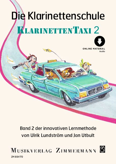 Klarinettentaxi Band 2 (+Online-Audio)&nbsp;&nbsp;für Klarinette&nbsp;&nbsp;