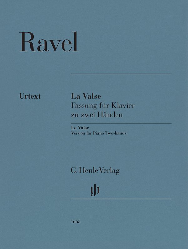 La Valse&nbsp;&nbsp;für Klavier zu zwei Händen&nbsp;&nbsp;