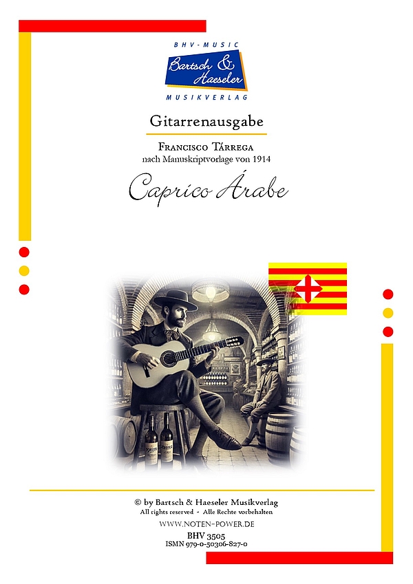 Caprico Arabe  für Gitarre   