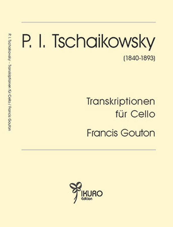 Transkriptionen für Cello&nbsp;&nbsp;für Violoncello und Klavier&nbsp;&nbsp; 